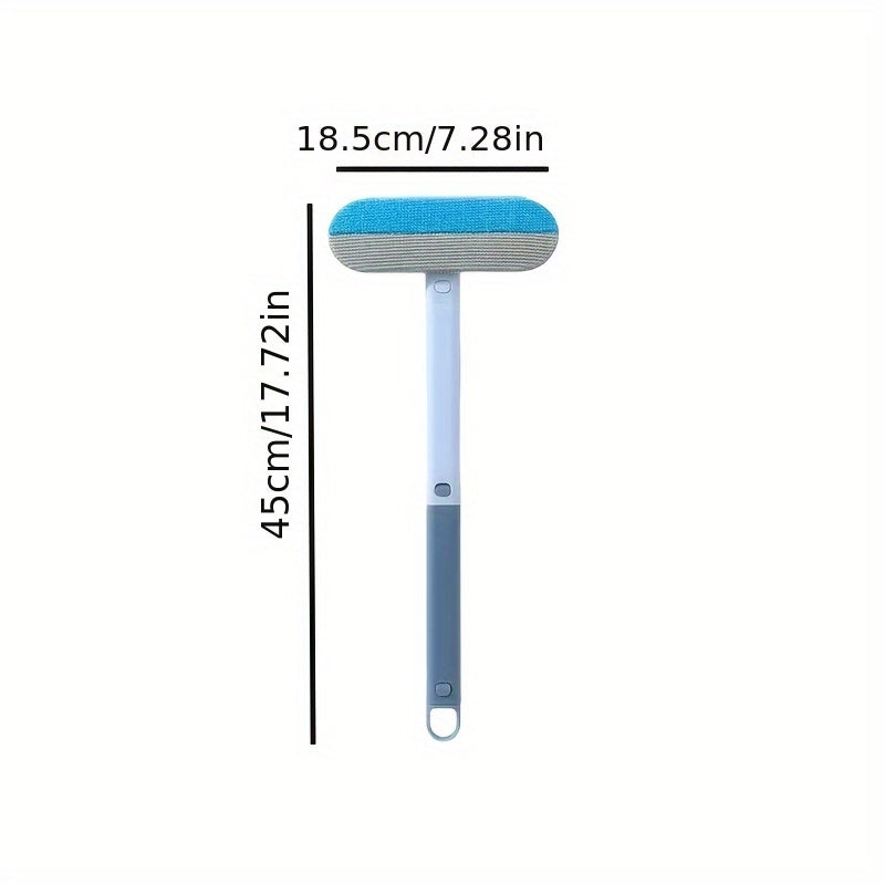 Cepillo Removedor de Pelos para Mascotas 2 en 1 | Autolimpiante, Reutilizable y Sin Daño al Mueble