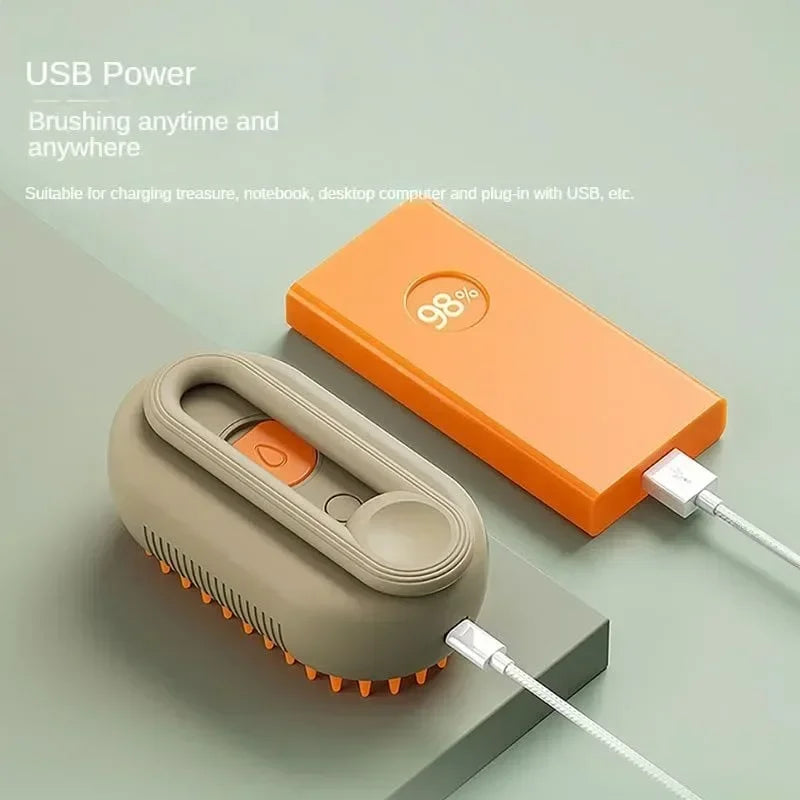 Cepillo Autolimpiante para Perros y Gatos – Elimina Pelo Suelto Fácilmente